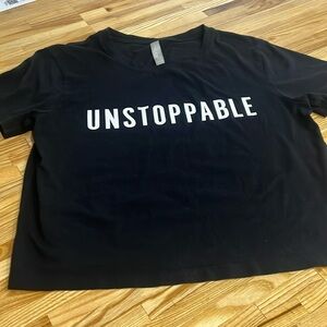 Athleta Black “Unstoppable” T-shirt